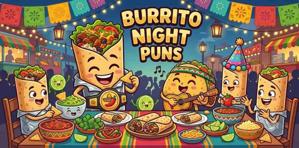 Burrito Night Puns   