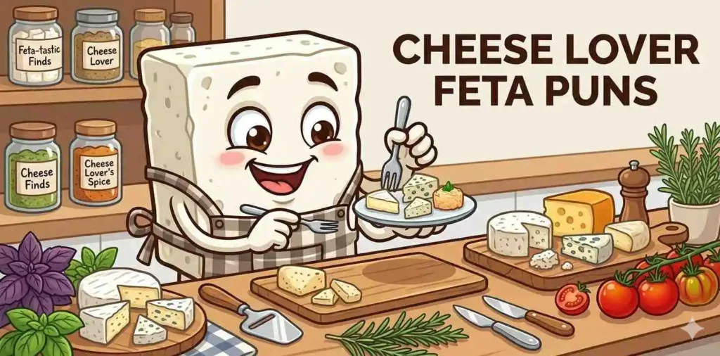 Cheese Lover Feta Puns