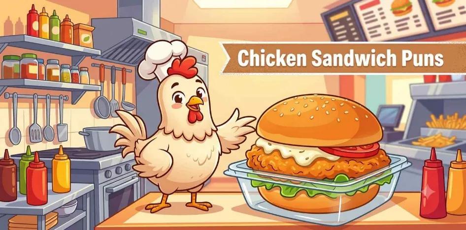 Chicken Sandwich Puns  