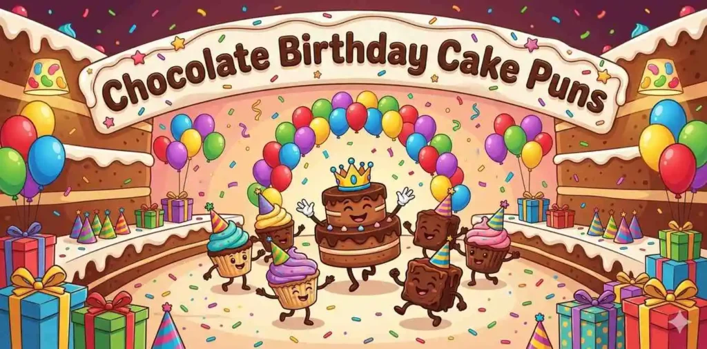  Chocolate Birthday Cake Puns