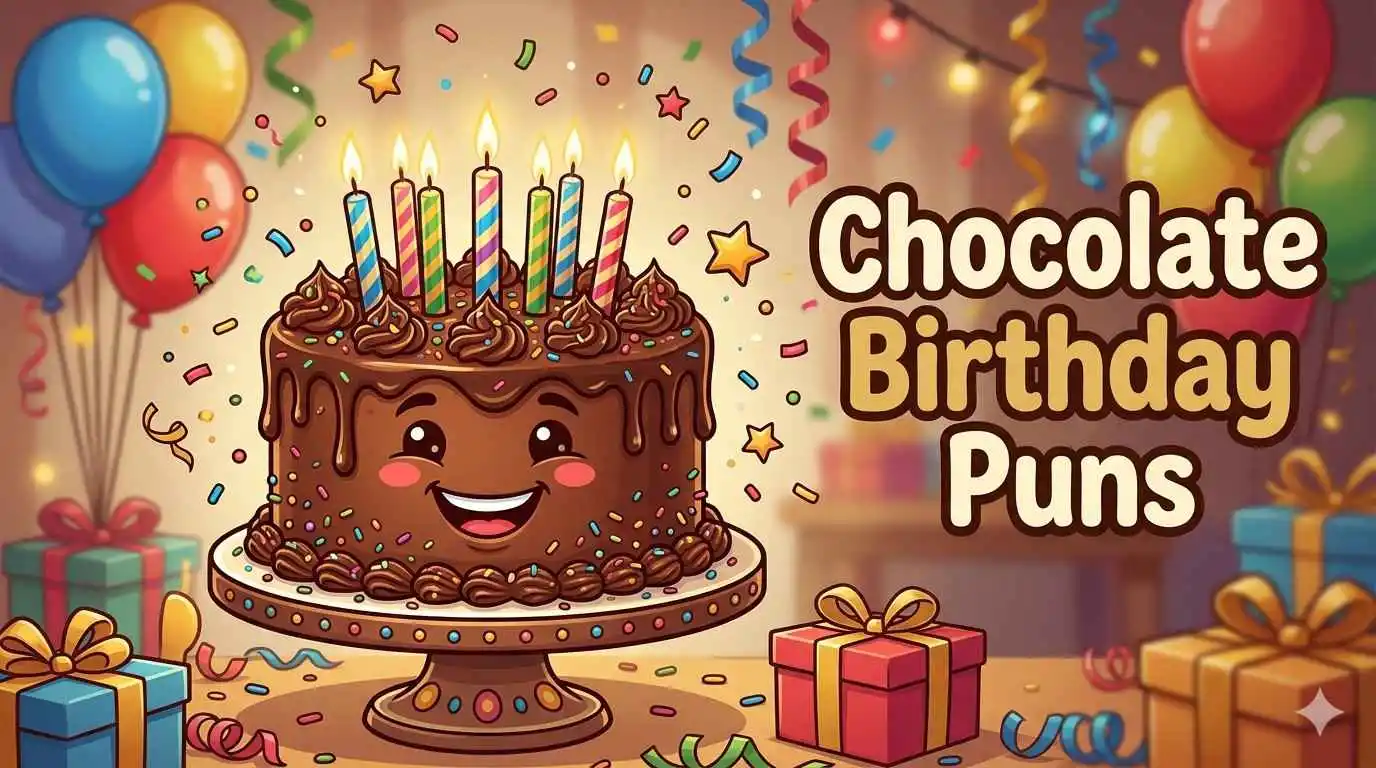Chocolate Birthday Puns