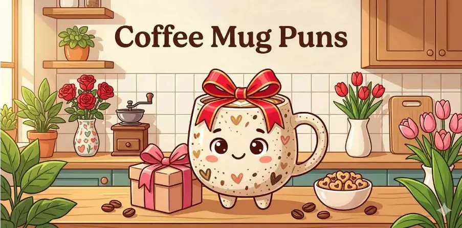Coffee Mug Puns 