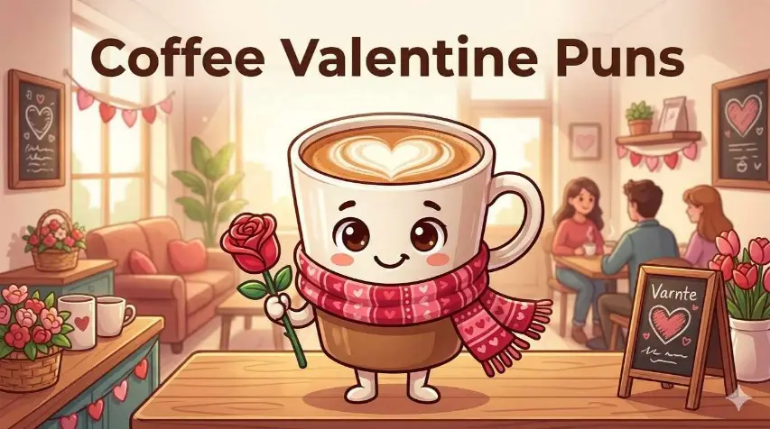 Coffee Valentines Puns