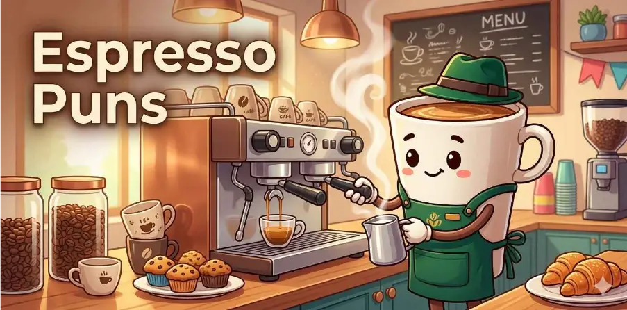 Espresso Puns