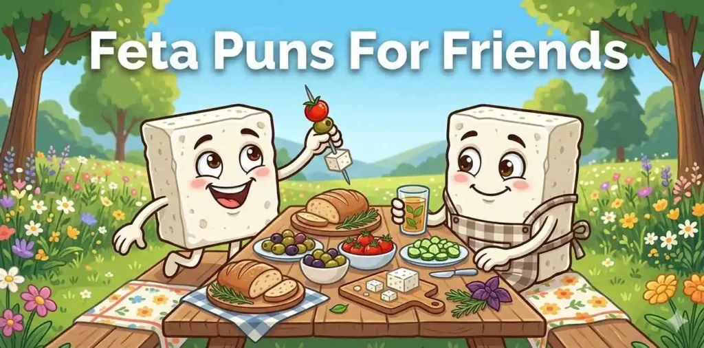 Feta Puns For Friends