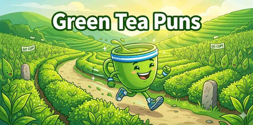 Green Tea Puns