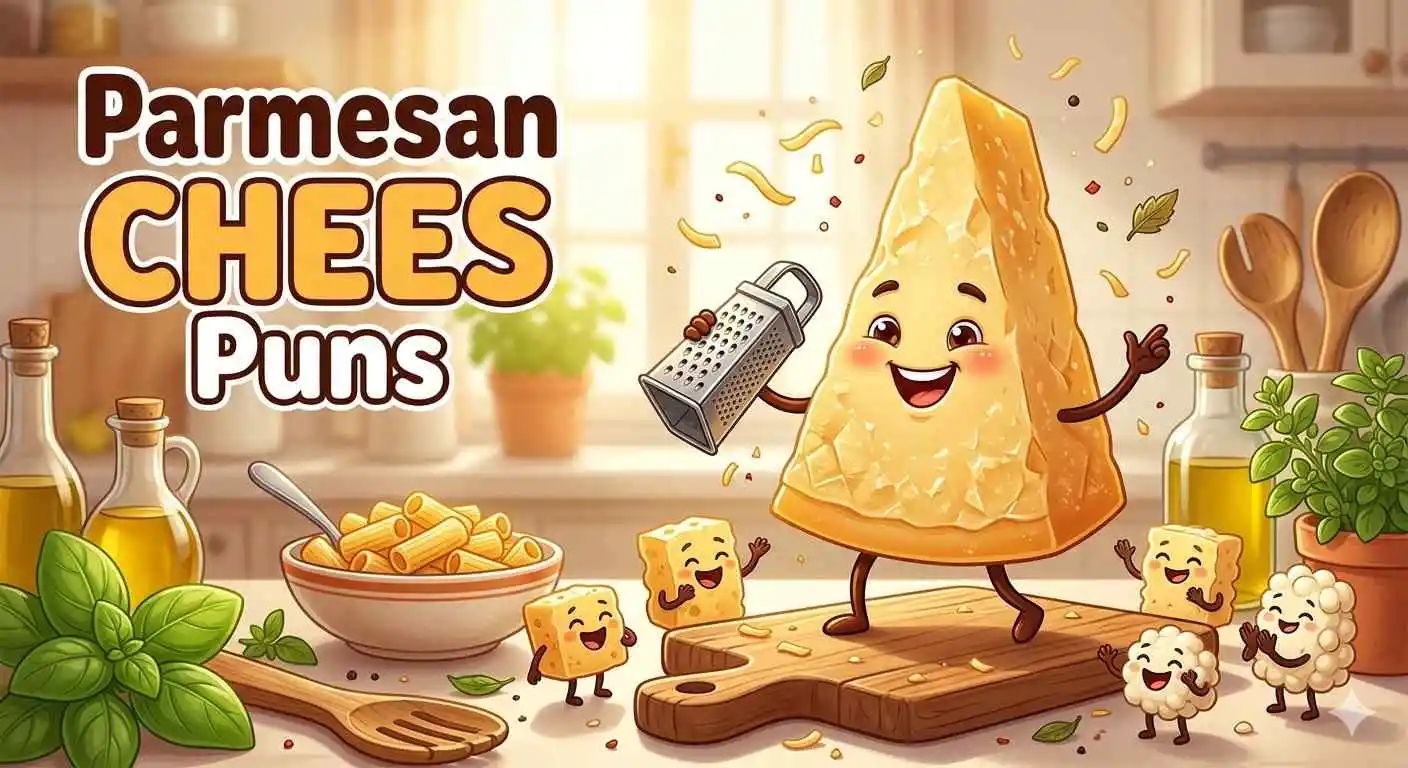 Parmesan Cheese Puns