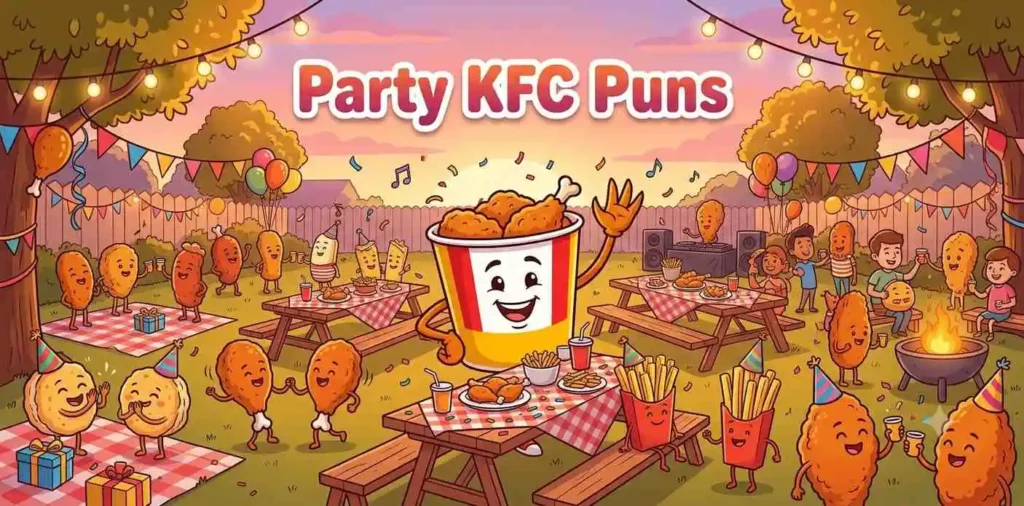 Party KFC Puns