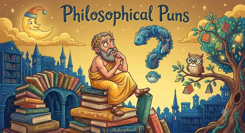 Philosopher having deep thoughts