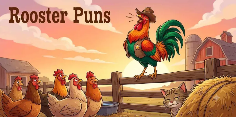  Rooster Puns
