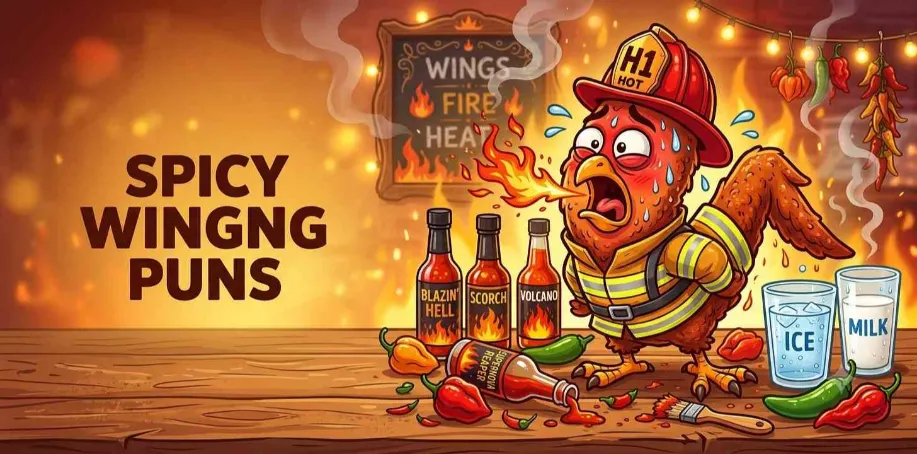 Spicy Wing Puns      