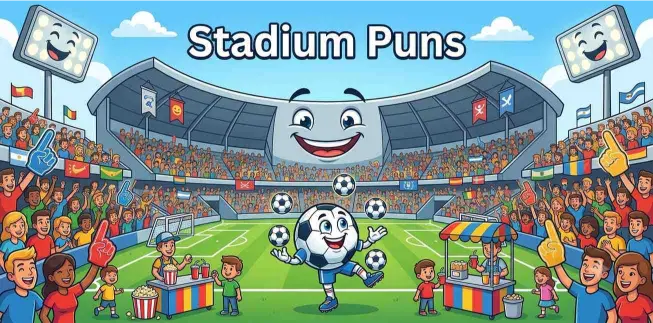 Stadium Puns