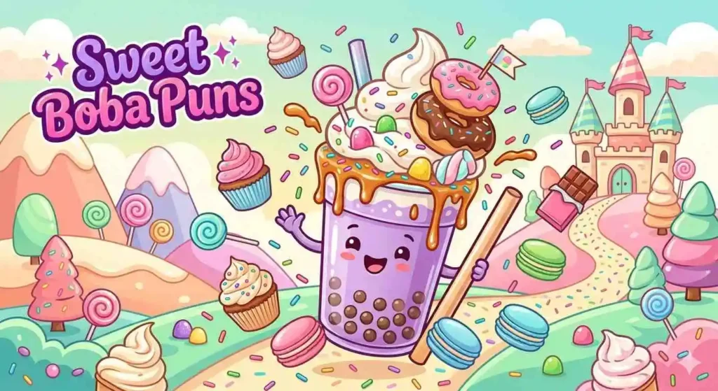 Sweet Boba Puns