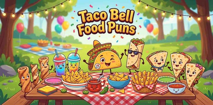 Taco Bell Food Puns