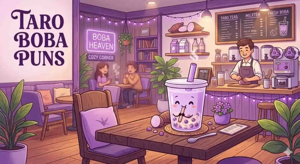 Taro Boba Puns