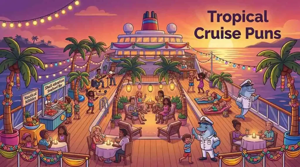 Tropical Cruise Puns