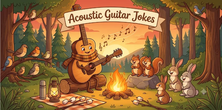Acoustic Guitar Jokes   