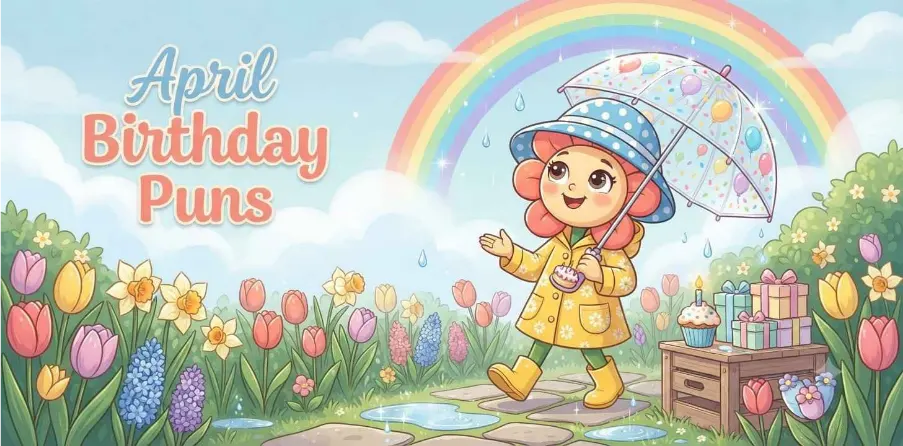 April Birthday Puns