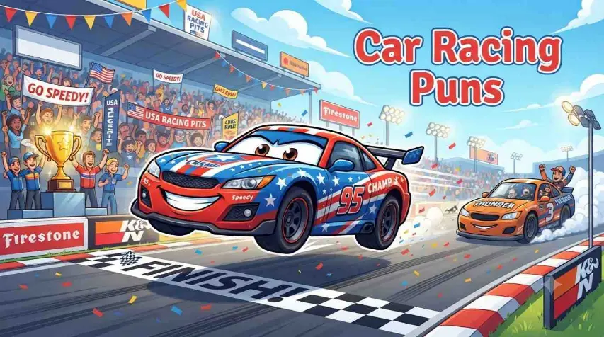 Car Racing Puns