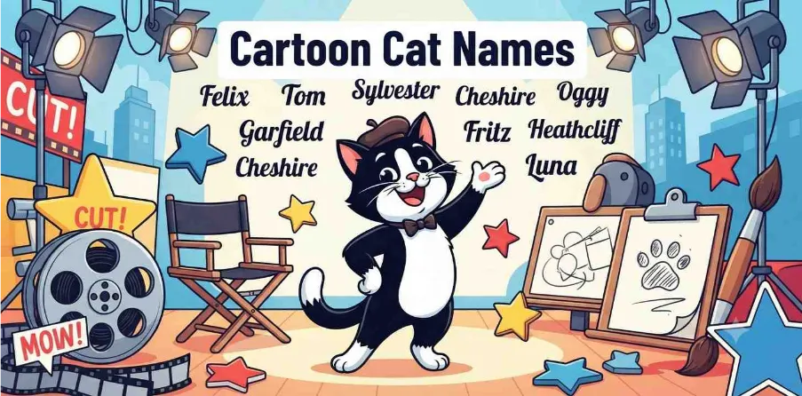 Cartoon Cat Names  