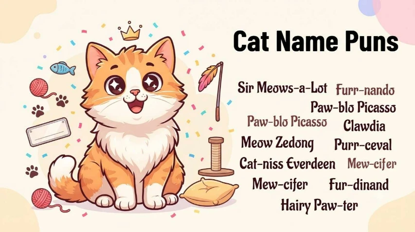 Cat Name Puns