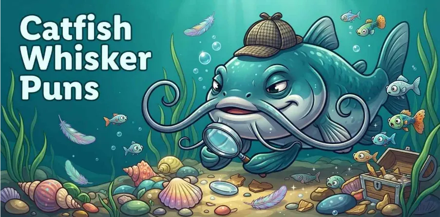 Catfish Whisker Puns  