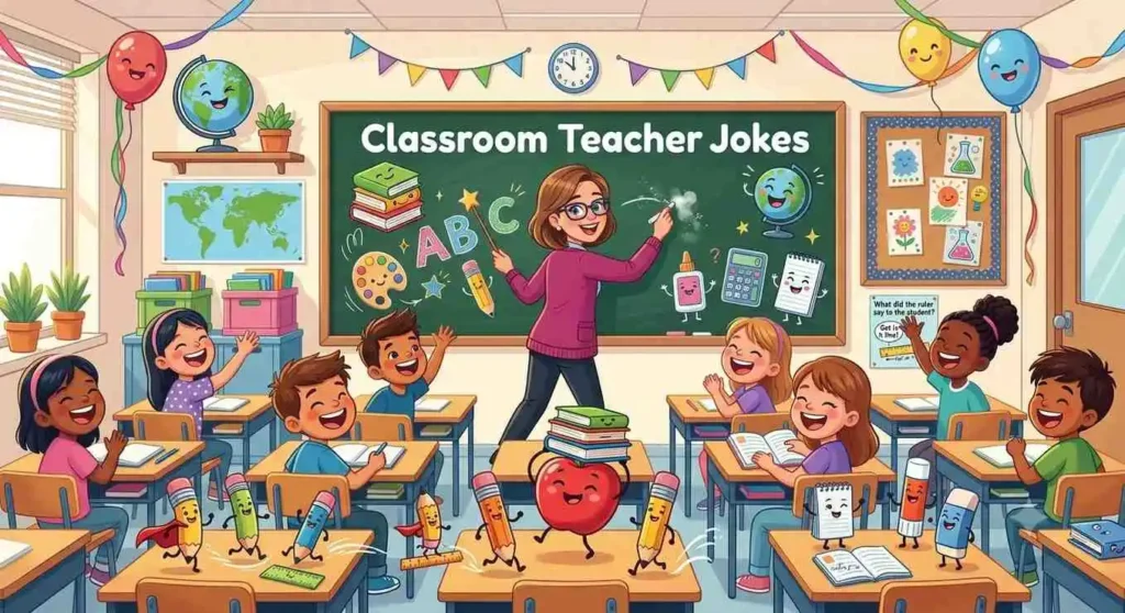 Funny classroom teacher joke