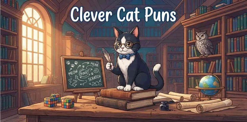 Smart cat reading books