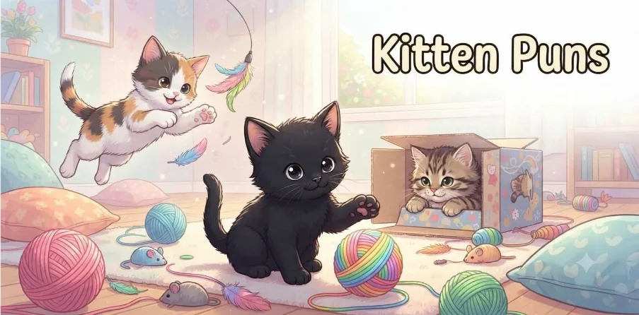 Kitten Puns   