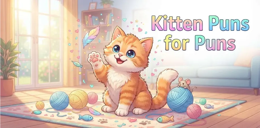 Kitten Puns for Jokes    