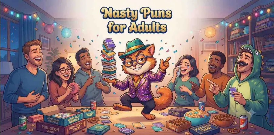 Nasty Puns for Adults      