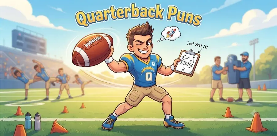 Quarterback Puns  