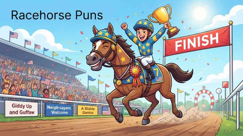Racehorse Puns 