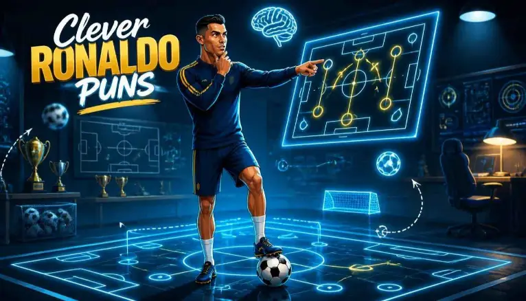 Ronaldo analyzing tactics