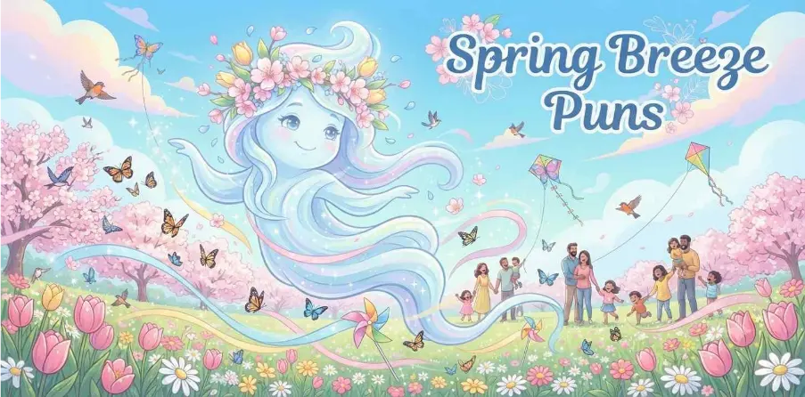 Spring Breeze Puns
