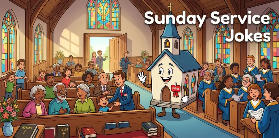Sunday Service Jokes    