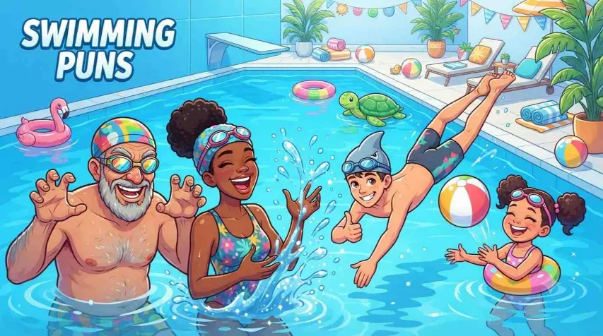 Swimming Puns