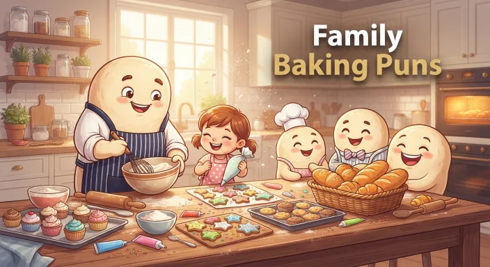 Baking Puns for Friends Family