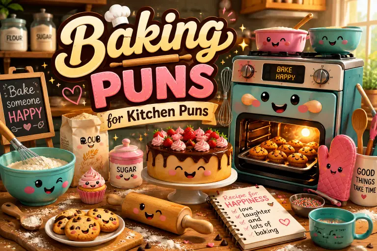 Baking Puns for Kitchen Puns   