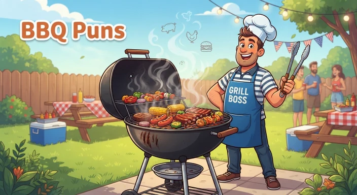 BBQ Puns