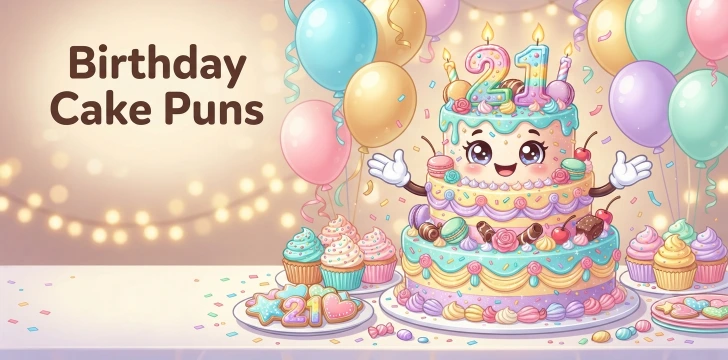 Birthday Cake Puns