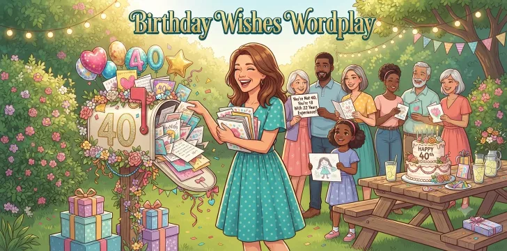 Birthday Wishes Wordplay