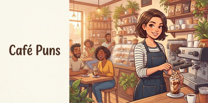 Cozy Café Puns