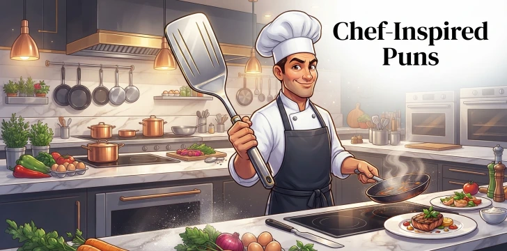 Chef-Inspired Spatula Puns