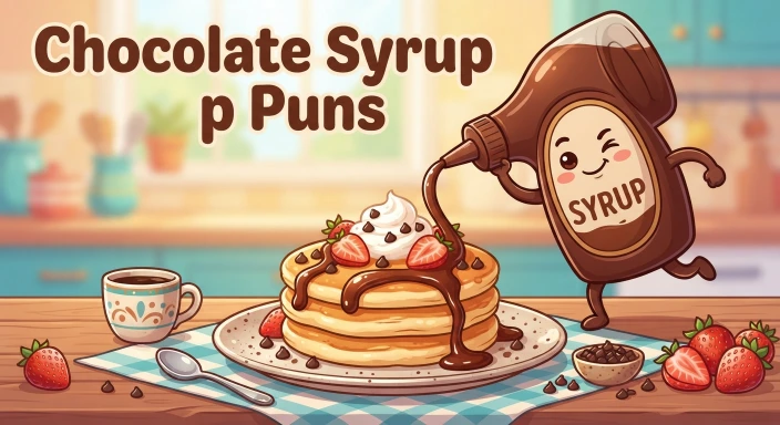 Chocolate Syrup Puns   
