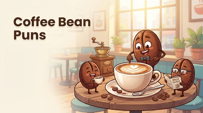 Coffee Bean Puns