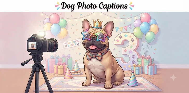 Dog Photo Captions