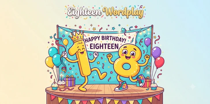 Eighteen Wordplay
