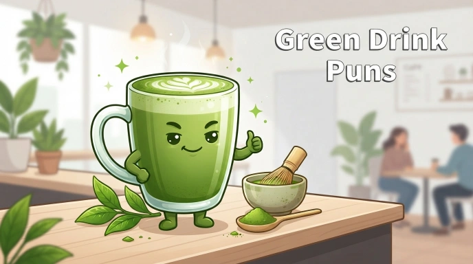 Green Drink Puns