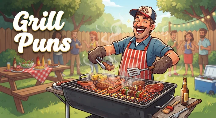 Grill Puns